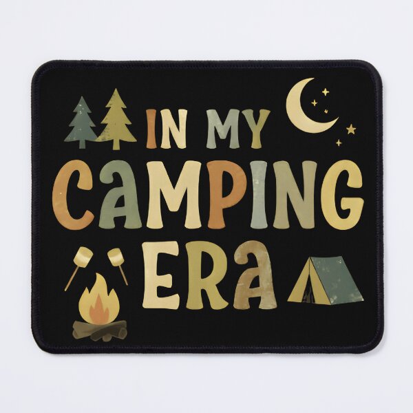 Item preview, In My Camping Era, Cute Camping Adventure, Outdoor Campfire Gift designed and sold by Zizo-DR44.