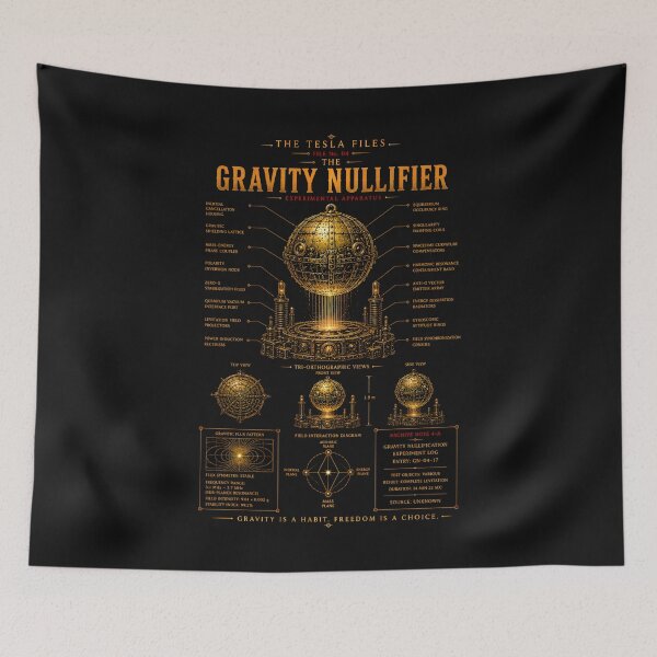 Item preview, The Tesla Files No. 04 — The Gravity Nullifier designed and sold by Sanctum Icons.