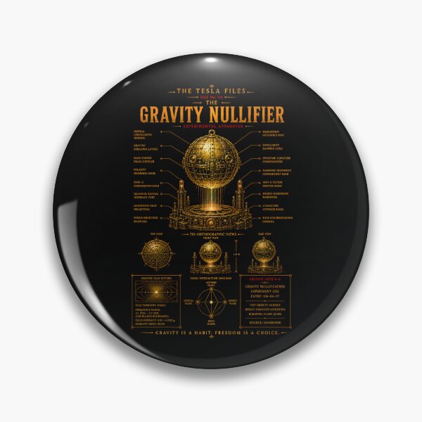 Item preview, The Tesla Files No. 04 — The Gravity Nullifier designed and sold by Sanctum Icons.