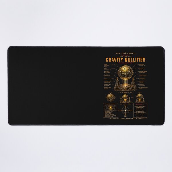 Item preview, The Tesla Files No. 04 — The Gravity Nullifier designed and sold by Sanctum Icons.