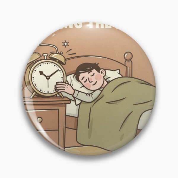 Item preview, National Bureau of Ignoring the Alarm Retro Poster designed and sold by PictorialWhimsy.