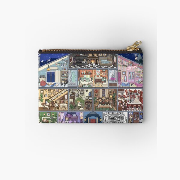 Item preview, Eras House Illustration - Ultimate Swiftie Rooms Art Print designed and sold by HelloCal.