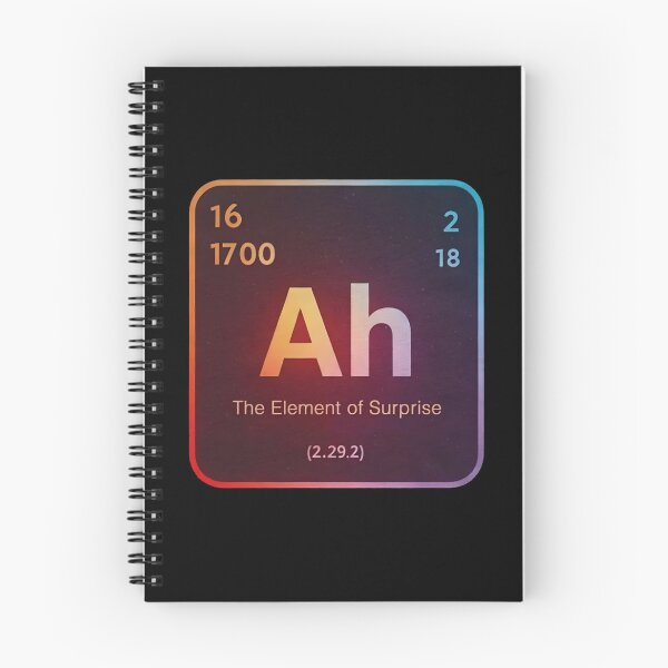 Item preview, Ah - The Element of Surprise designed and sold by ThatTheoHall.