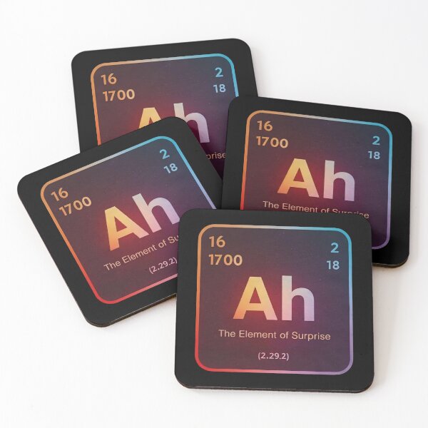 Artikelvorschau, Ah – Das Element der Überraschung entworfen und verkauft von ThatTheoHall.