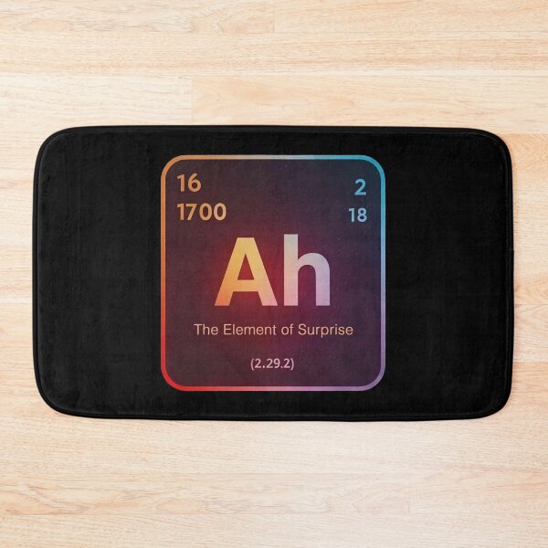 Item preview, Ah - The Element of Surprise designed and sold by ThatTheoHall.