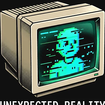 Artwork thumbnail, CRT Monitor Syntax Error - Developer IT Humor by SplashTastic