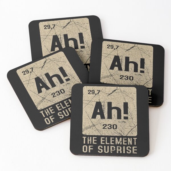 Item preview, Ah Element Of Surprise, Funny Chemistry Pun, Nerd Science Humor designed and sold by ThatTheoHall.