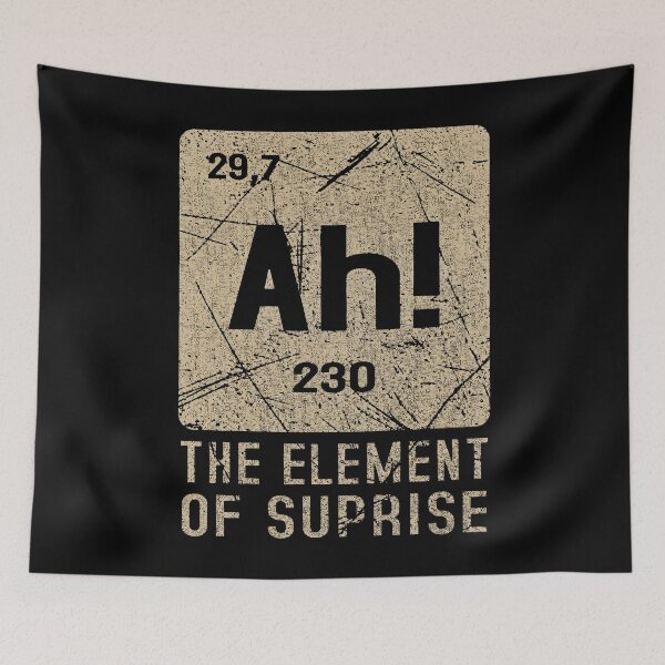 Item preview, Ah Element Of Surprise, Funny Chemistry Pun, Nerd Science Humor designed and sold by ThatTheoHall.