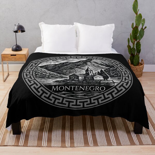 Item preview, Montenegro Vintage Woodcut Art designed and sold by Thistle-TShop.