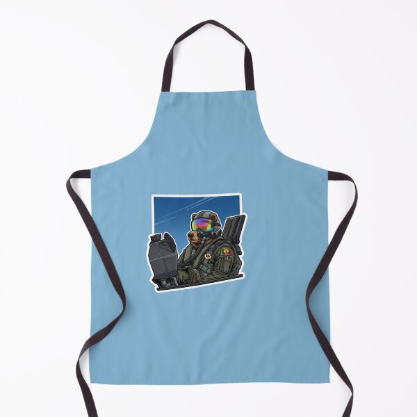 Item preview, Bear Fighter Jet Pilot-Military Aviation Graphic Sticker & Art designed and sold by carestazafeli.