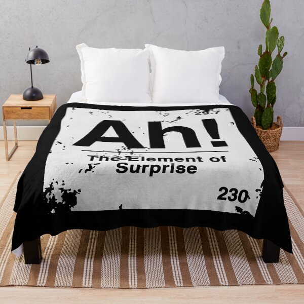 Item preview, Ah! Element of Surprise, Chemistry Joke, Science Nerd Teacher Father designed and sold by ThatTheoHall.