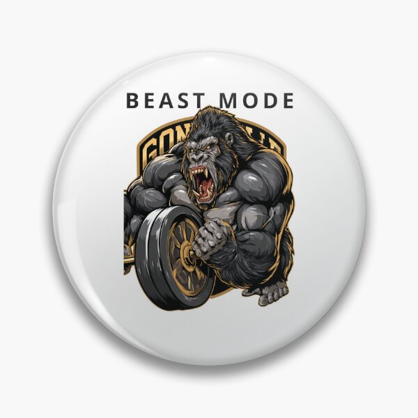 Item preview, Muscle Gorilla Gym Gym Beast Bodybuilding designed and sold by TrendyGalaxy.
