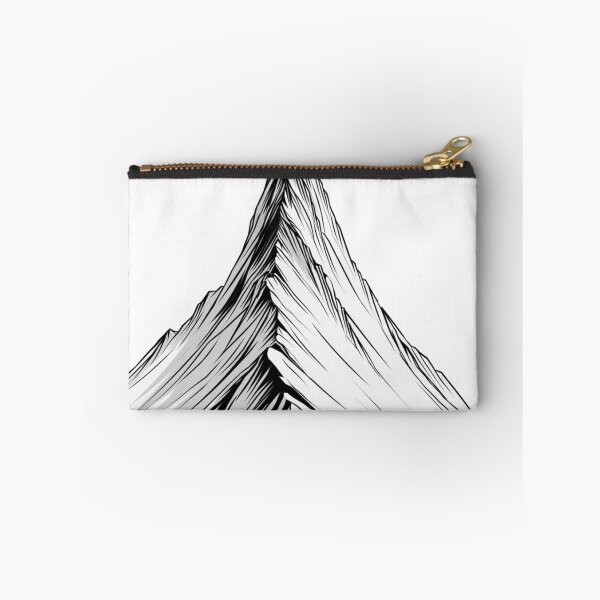 Item preview, Minimalist Mountain Peak Geometric Nature Line Art designed and sold by TrendyGalaxy.