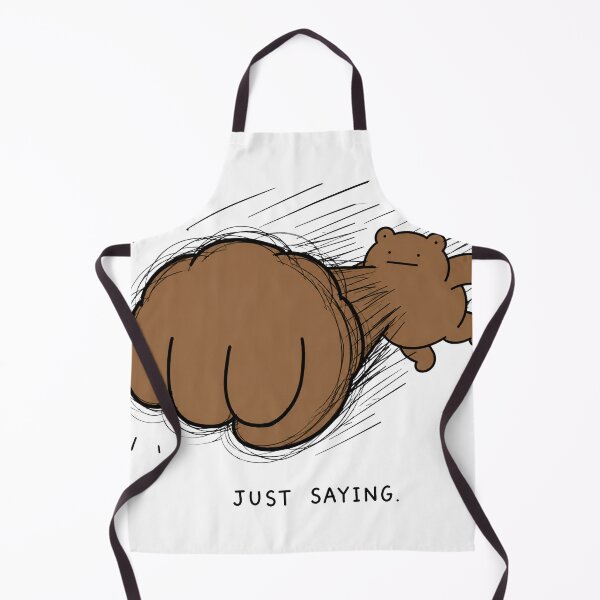 Item preview, Just Saying Funny Bear Meme designed and sold by MonkiFlipp.