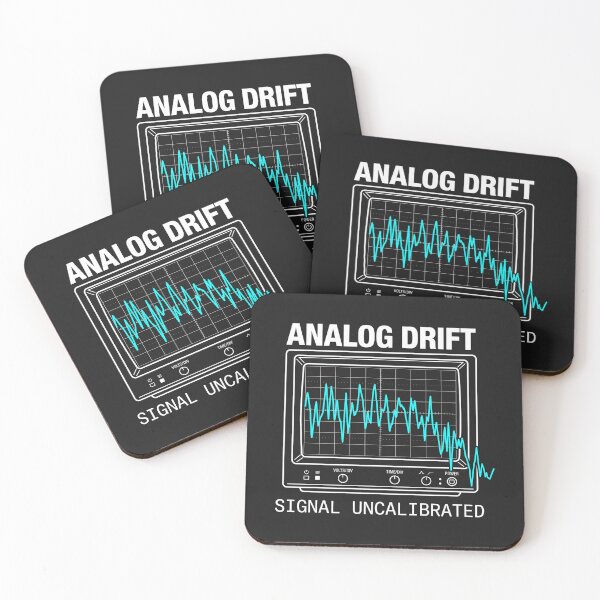 Item preview, Oscilloscope Waveform Analog Drift - Audio Engineer Synth designed and sold by SplashTastic.