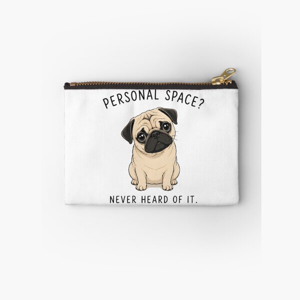 Item preview, Funny Pug Personal Space Dog Humor designed and sold by AhmedAlbb.