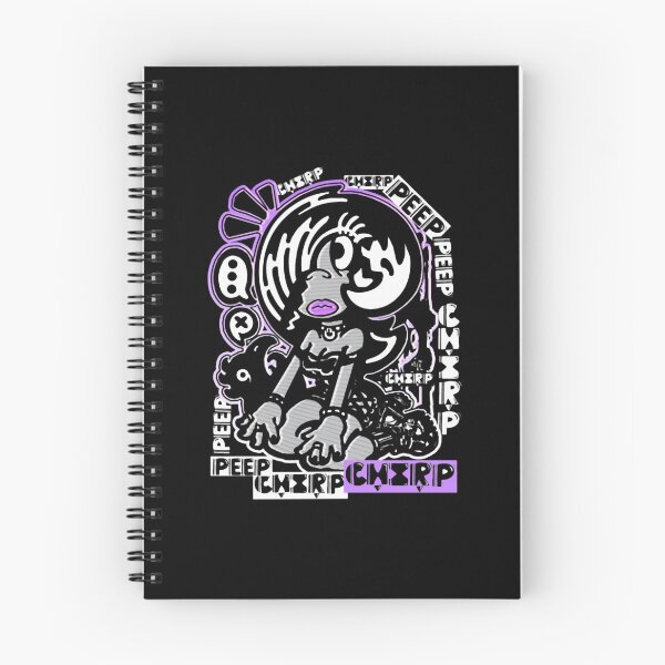 Item preview, Goth Cha Chirp Peep Moody Emo Punk Art Graphic designed and sold by StuffbyDEE.