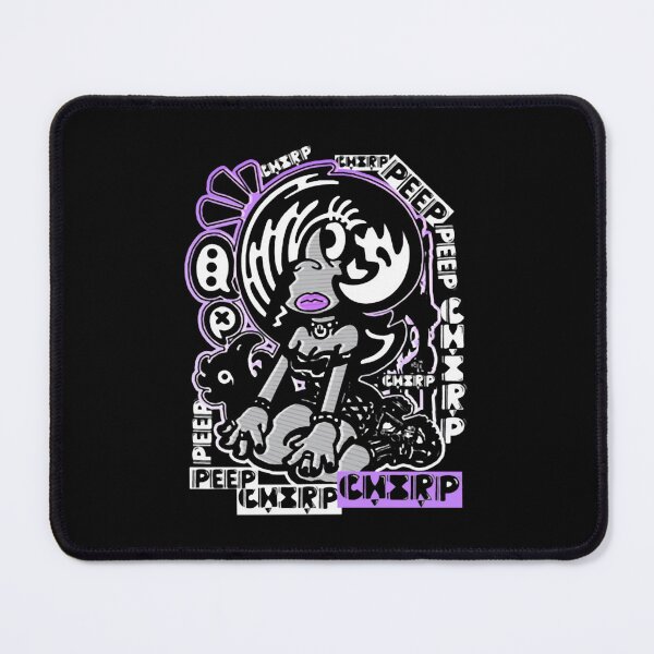 Item preview, Goth Cha Chirp Peep Moody Emo Punk Art Graphic designed and sold by StuffbyDEE.