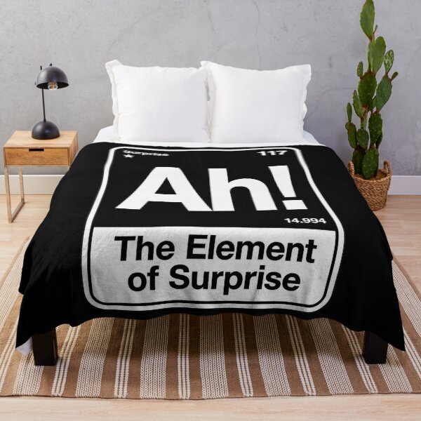 Item preview, Ah! The Element of Surprise designed and sold by ThatTheoHall.