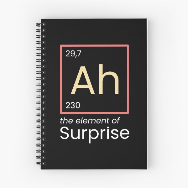 Item preview, Funny Ah The Element of Surprise designed and sold by ThatTheoHall.