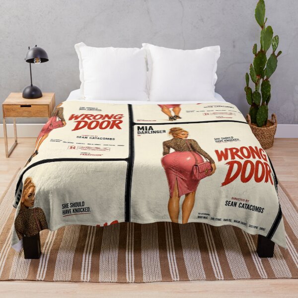 Item preview, Wrong Door – Retro Pinup Grindhouse designed and sold by obstinator.