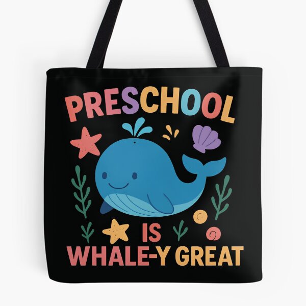 Item preview, Preschool Is Whaley Great, Cute Whale Teacher, Preschool Teacher Gift designed and sold by Zizo-DR44.