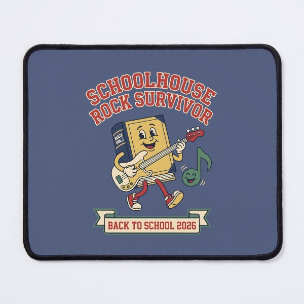 Item preview, Schoolhouse Rock Mascot - Retro Music Back To School designed and sold by SplashTastic.