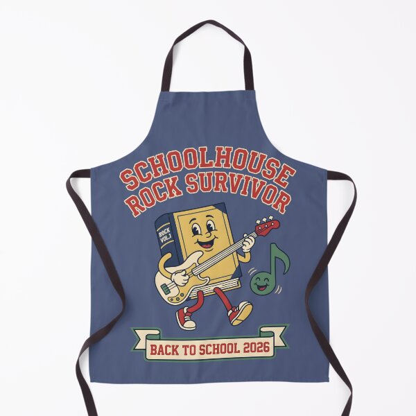 Item preview, Schoolhouse Rock Mascot - Retro Music Back To School designed and sold by SplashTastic.