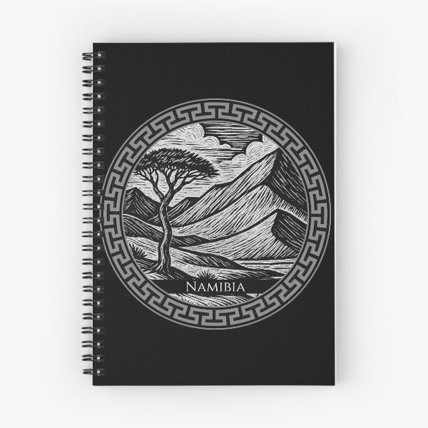 Item preview, Namibia Vintage Woodcut Art designed and sold by Thistle-TShop.