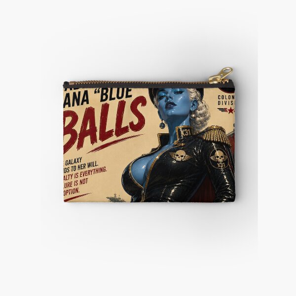 Item preview, Admiral Lana Blue Balls Vintage Sci-Fi Movie Poster designed and sold by obstinator.
