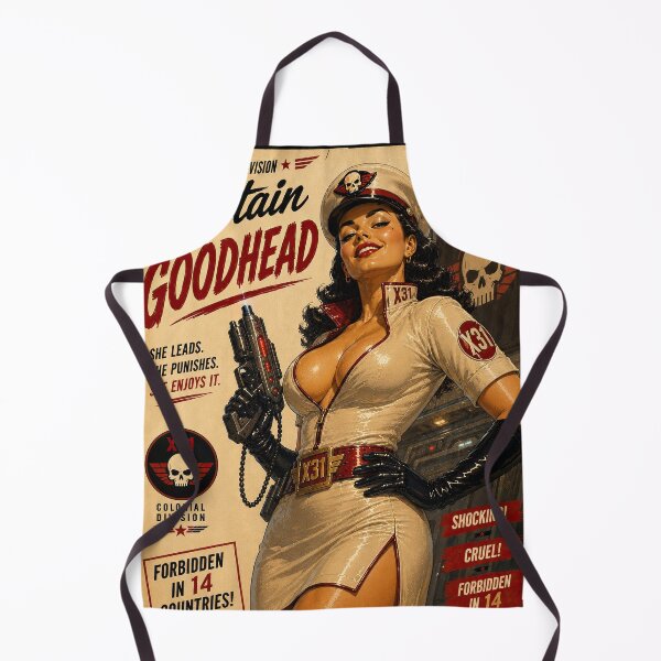 Item preview, Captain Goodhead Vintage Sci-Fi Pulp Movie Poster designed and sold by obstinator.