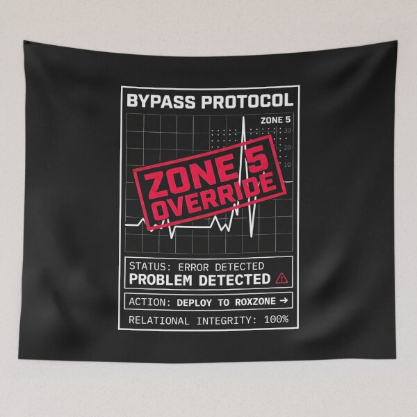 Item preview, Zone 5 Override - Functional Fitness Streetwear designed and sold by SplashTastic.