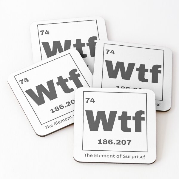 Artikelvorschau, WTF Periodensystem Element, Das Element der Überraschung entworfen und verkauft von ThatTheoHall.