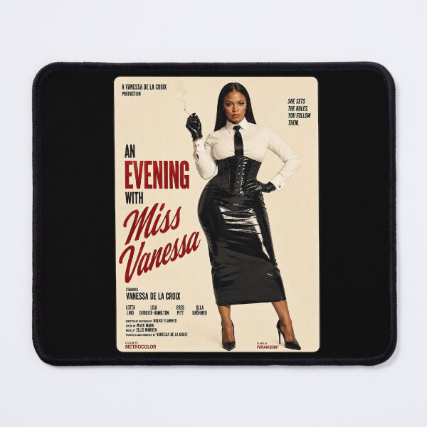 Item preview, An Evening with Miss Vanessa – Retro Dominatrix Pinup designed and sold by obstinator.