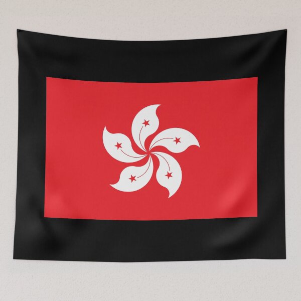 Item preview, 香港區旗設計 designed and sold by wickedcartoons.