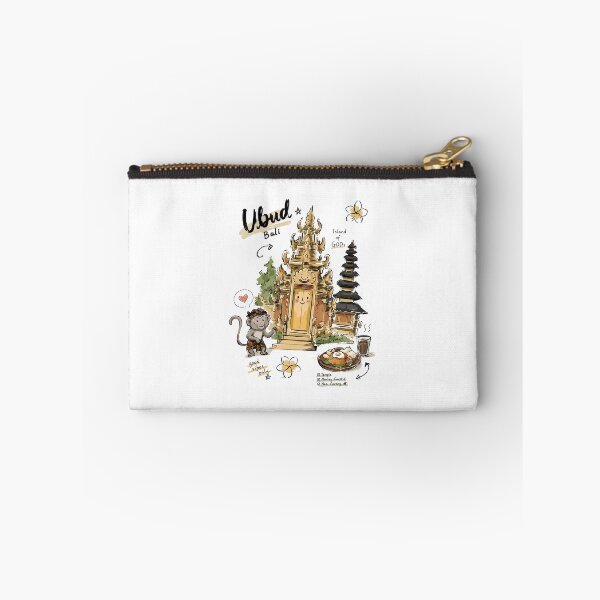 Item preview, Lindo dibujo de un templo de Bali en Ubud v2 designed and sold by RamyGallery.