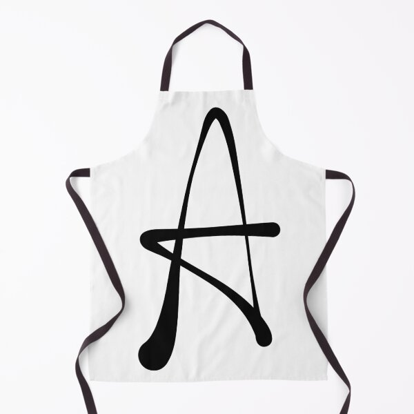 Item preview, Letter A Handwritten Modern Monogram Typography Art designed and sold by Red Onion.