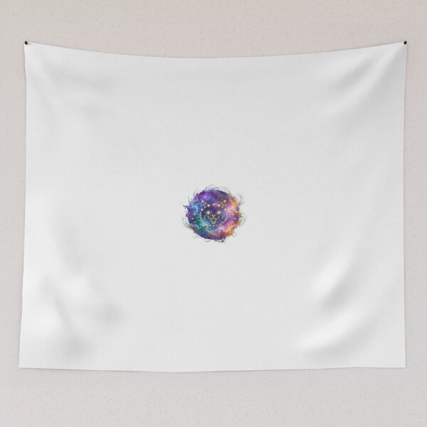 Item preview, Cosmic Cat Constellation - Colorful Galaxy Nebula Cat Face - Cute Meowing Star Map designed and sold by Csaba1983.