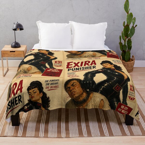 Item preview, Exira Punisher Vintage Sci-Fi Pulp Movie Poster designed and sold by obstinator.
