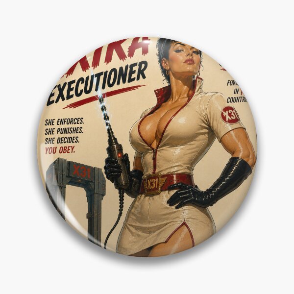 Item preview, Exira Executioner Vintage Sci-Fi Pulp Movie Poster designed and sold by obstinator.