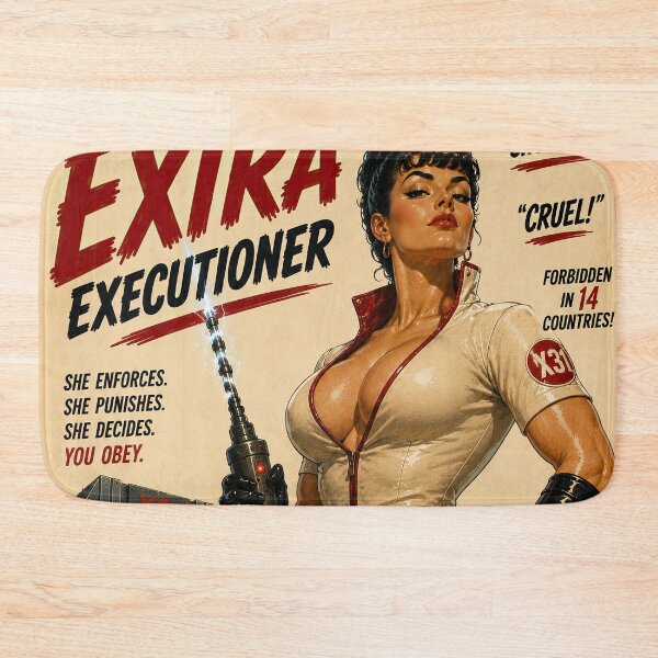 Item preview, Exira Executioner Vintage Sci-Fi Pulp Movie Poster designed and sold by obstinator.