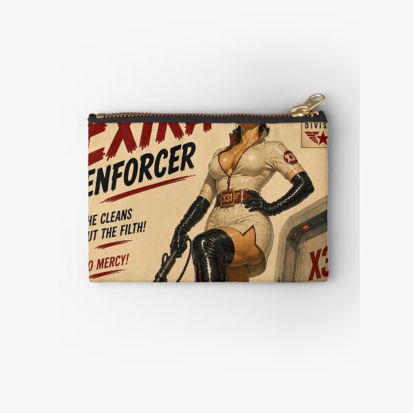 Item preview, Exira Enforcer Vintage Sci-Fi Pulp Movie Poster designed and sold by obstinator.