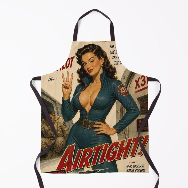 Item preview, Eva Nilsalot Airtight Vintage Sci-Fi Movie Poster designed and sold by obstinator.