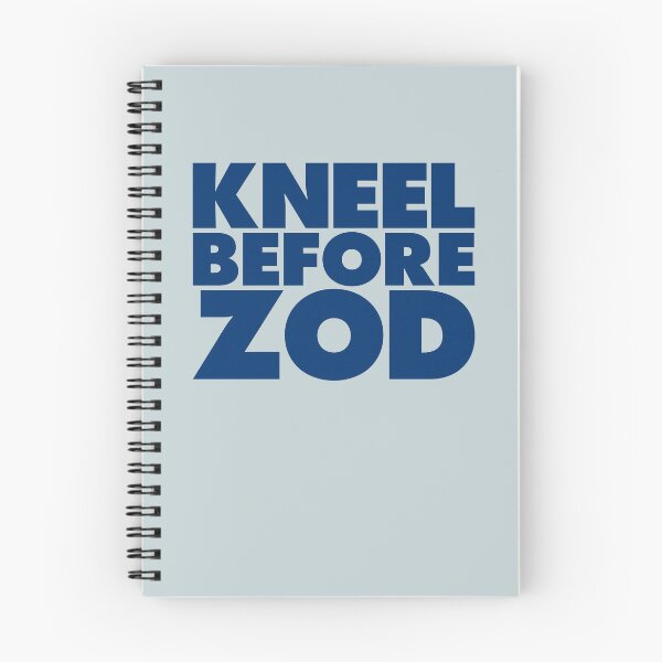 Item preview, Kneel Before Zod (Blue Print) designed and sold by GritFX.