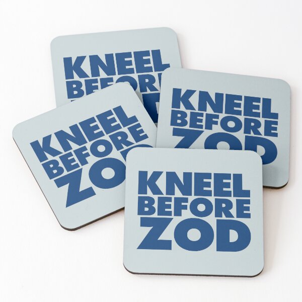 Item preview, Kneel Before Zod (Blue Print) designed and sold by GritFX.