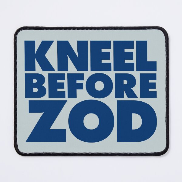 Item preview, Kneel Before Zod (Blue Print) designed and sold by GritFX.