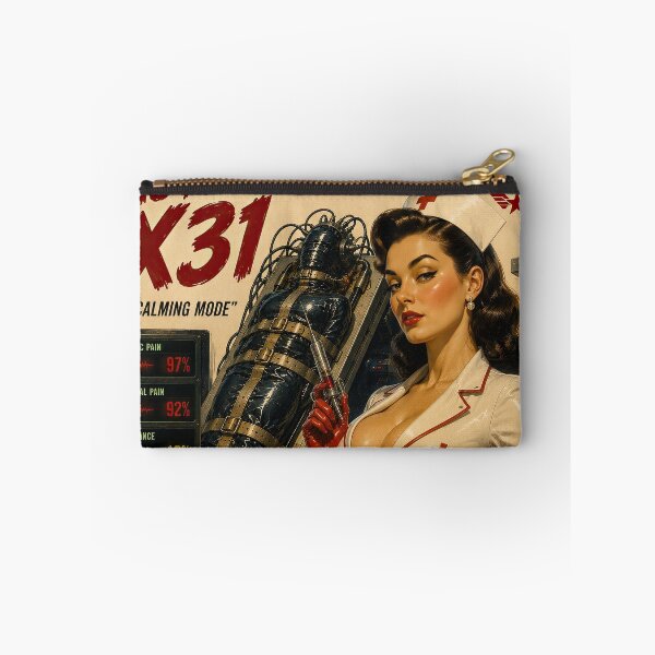 Item preview, Asylum X31 Vintage Sci-Fi Nurse Movie Poster designed and sold by obstinator.