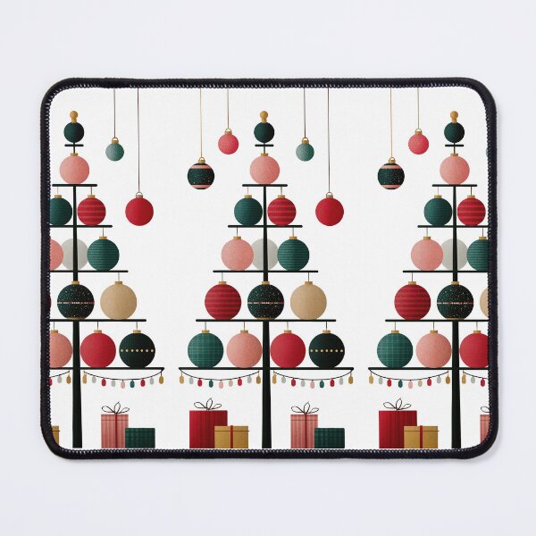 Item preview, Minimalist Geometric Ornament Christmas Tree Design designed and sold by colorful-white.