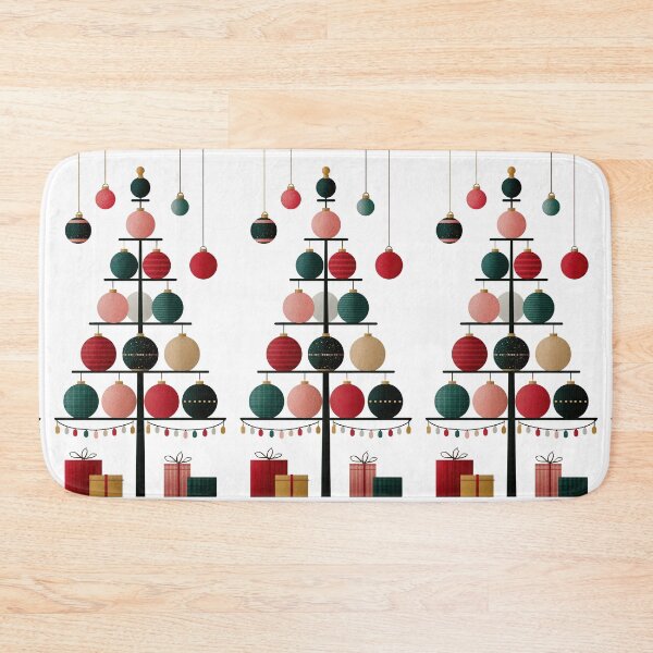 Item preview, Minimalist Geometric Ornament Christmas Tree Design designed and sold by colorful-white.