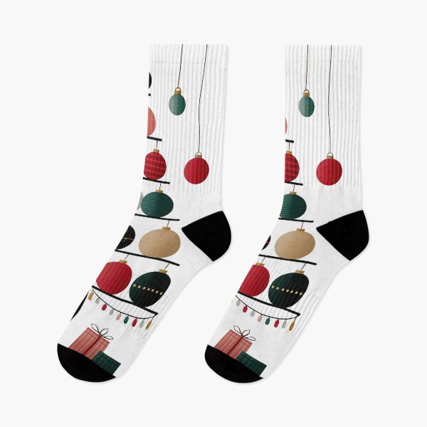 Item preview, Minimalist Geometric Ornament Christmas Tree Design designed and sold by colorful-white.